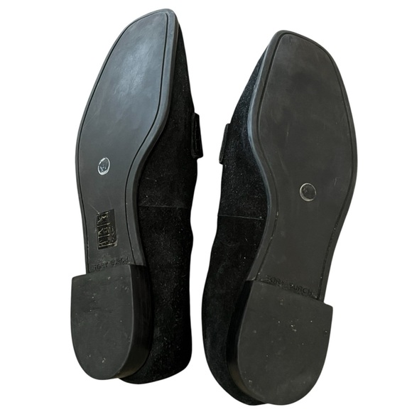 Tory Burch Georgia perfect black suede loafer - Picture 7 of 8